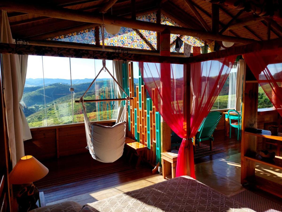 Chales Grande Vista - Refugio Da Alma クーニャ エクステリア 写真