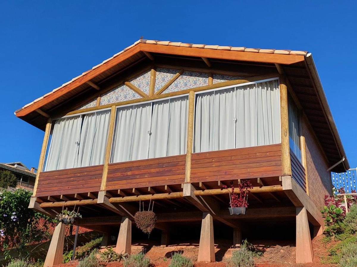 Chales Grande Vista - Refugio Da Alma クーニャ エクステリア 写真